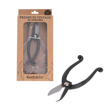 Vintage Bonsai Traditional Flower Steel Shears (165mm)