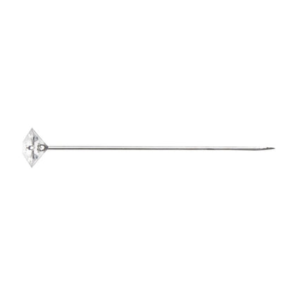Diamond Head Pins Pack 50 Clear (8mm x 5.2cm)