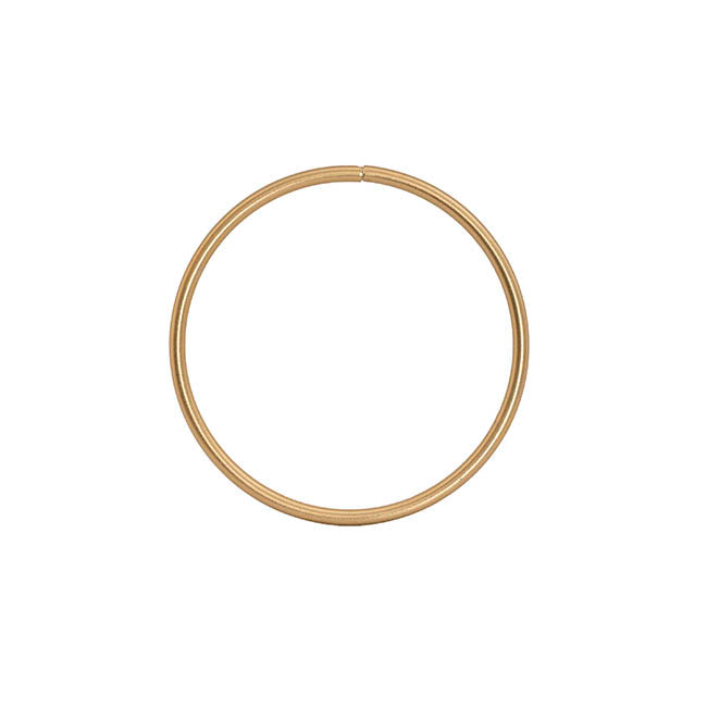 Metal Corsage Rings Pack 4 Gold (12cmD)