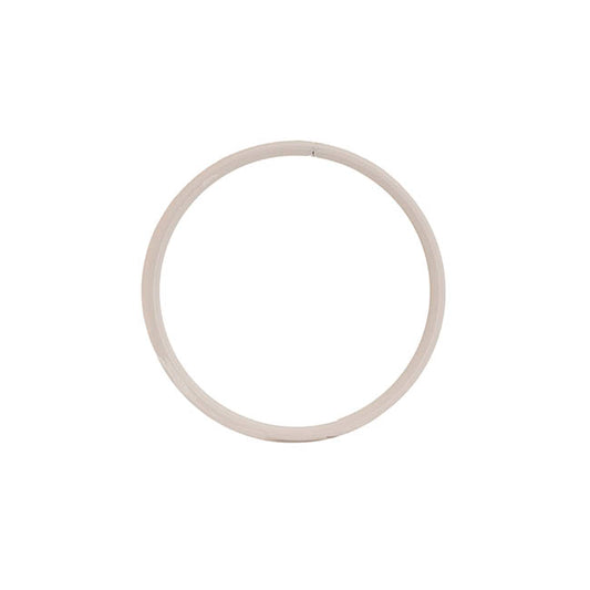 Metal Corsage Rings Pack 4 White (12cmD)