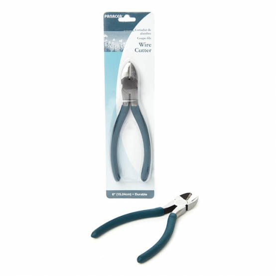 Wire Cutter Pliers Blue Handle (15cm - 6")