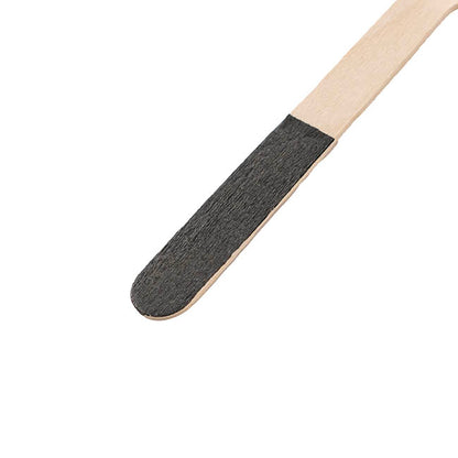 Wooden Cutlery Set 30 Black (2.5cmx16cmH)