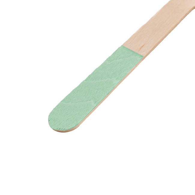 Wooden Cutlery Set 30 Pastel Mint Green (2.5cmx16cmH)