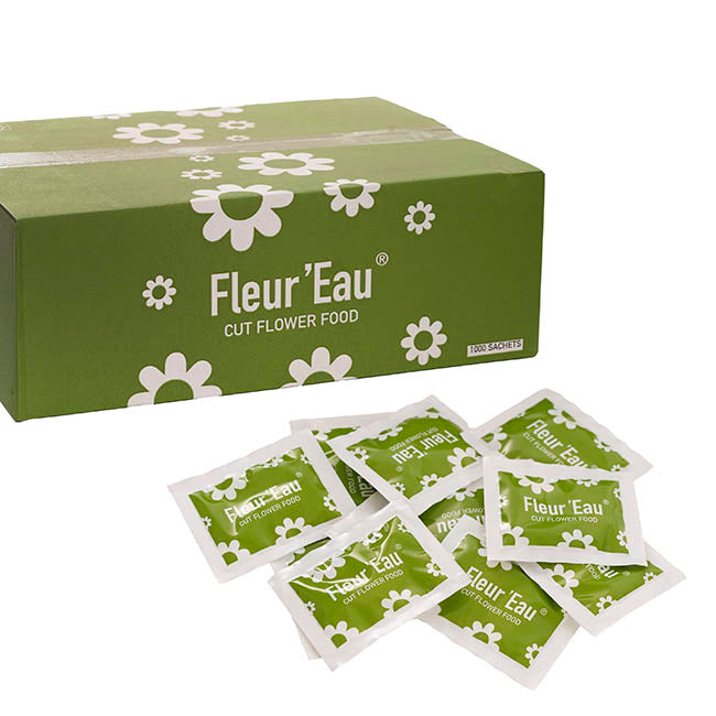 Fleur 'Eau Flower Food Sachets (0.5 Liter - 3.5g) Box 1000