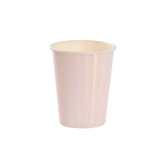 Paper Cups Pack 20 Iridescent (260mL)