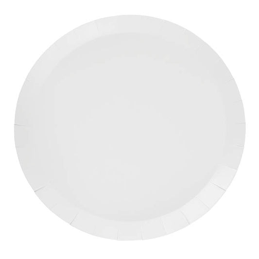 Paper Round Large Banquet Plate Pack 20 White (27cm)