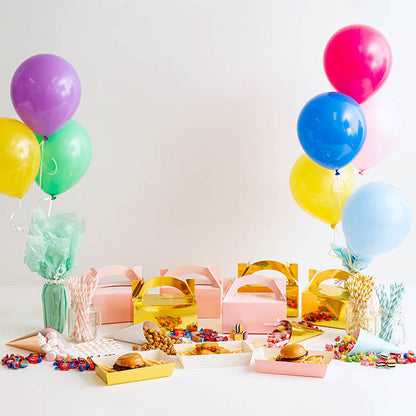 Lunch Box Cardboard Pink 5pk (20x16x12cm)