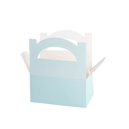 Lunch Box Cardboard Pastel Blue 5pk (20x16x12cm)