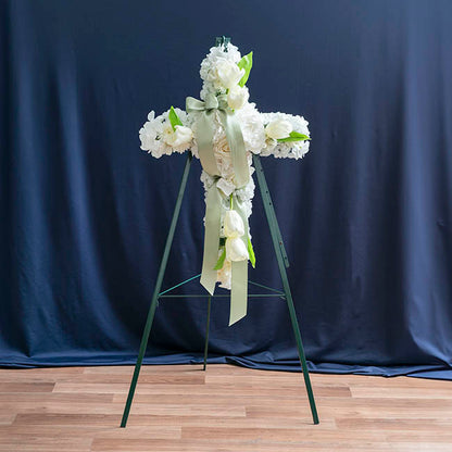 Sympathy Tribute Folding Easel 120cmH Green