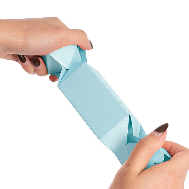 Chocolate Lolly BonBon Box Baby Blue Pack 20 (40x40x80mmH)