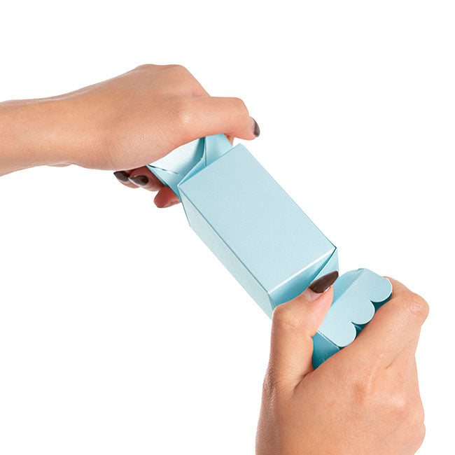 Chocolate Lolly BonBon Box Baby Blue Pack 20 (40x40x80mmH)