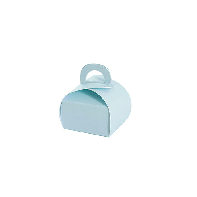 Bomboniere Chocolate Petite Box Baby Blue Pk20 (45x45x60mmH)