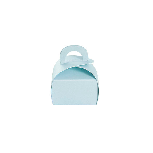 Bomboniere Chocolate Petite Box Baby Blue Pk20 (45x45x60mmH)