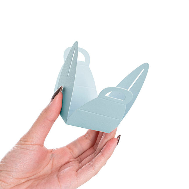 Bomboniere Chocolate Petite Box Baby Blue Pk20 (45x45x60mmH)