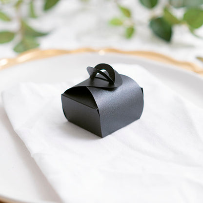 Bomboniere Chocolate Petite Box Black Pk20 (45x45x60mmH)