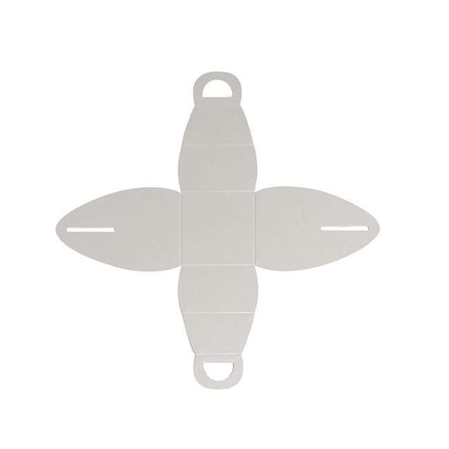 Bomboniere Chocolate Petite Box Silver Pk20 (45x45x60mmH)