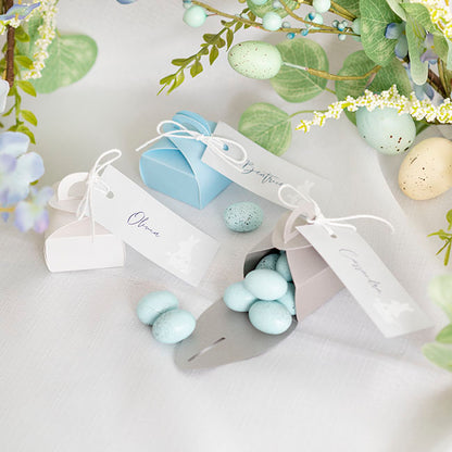 Bomboniere Chocolate Petite Box Silver Pk20 (45x45x60mmH)