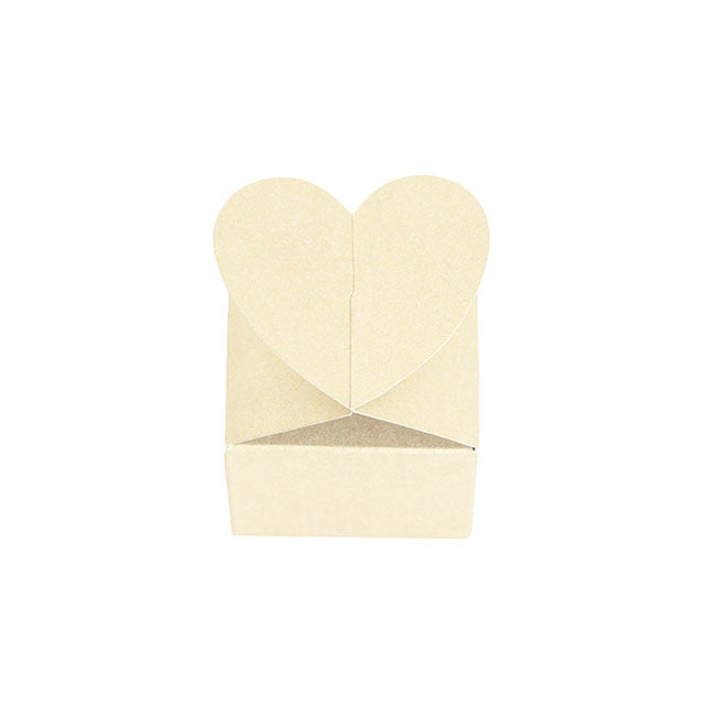 Bomboniere Chocolate Modern Box Cream Pack 20 (45x45x55mmH)