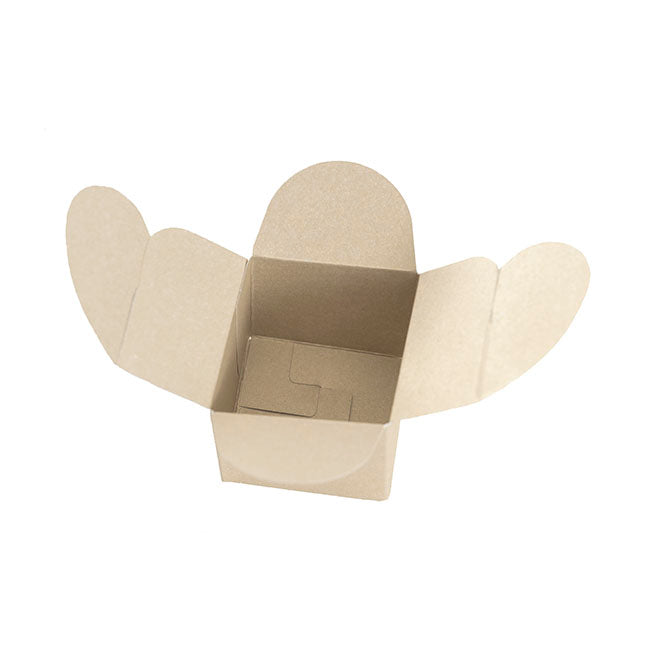 Bomboniere Chocolate Modern Box Gold Pack 20 (45x45x55mmH)