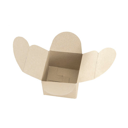 Bomboniere Chocolate Modern Box Gold Pack 20 (45x45x55mmH)