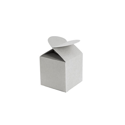 Bomboniere Chocolate Modern Box Silver Pack 20 (45x45x55mmH)