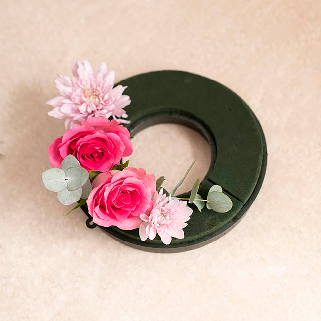 Floral Foam Strass Wreath Ring (20cm) (Inner 9cm)