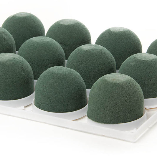 Strass Floral Foam Deco 12 Mini Pieces (4Dx3cmH)