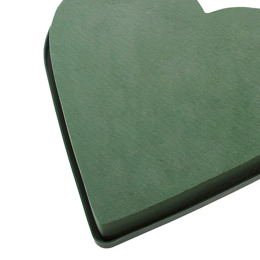 Strass Solid Heart Large Plastic Base (27cm)