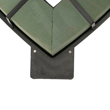 Strass Open Heart Snap-Fit Extra Large (47.5cm)