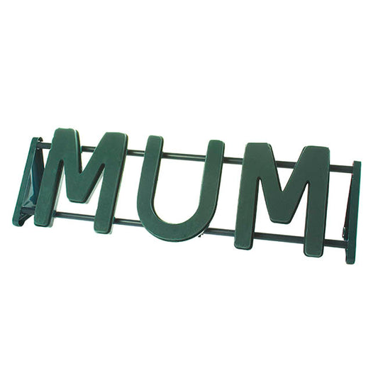 Floral Foam Strass Letter MUM (76x26.5cmH)