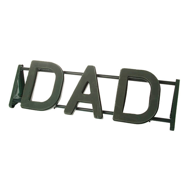 Floral Foam Strass Letter DAD (76x26.5cmH)
