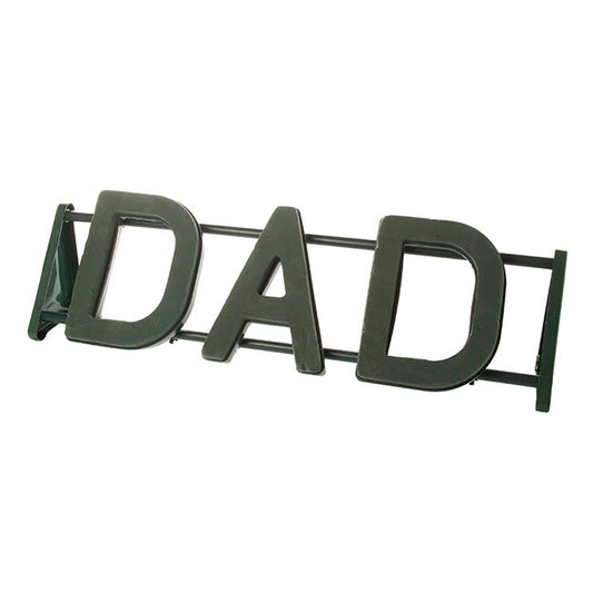 Floral Foam Strass Letter DAD (76x26.5cmH)