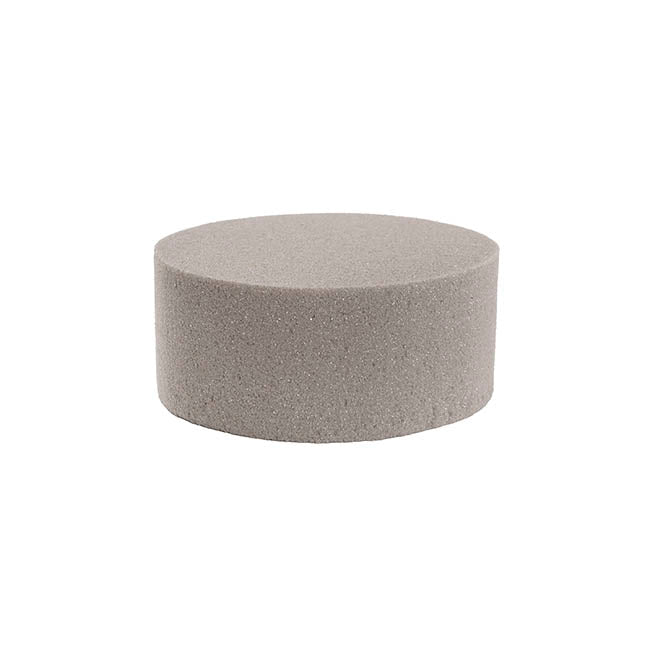 Dry Strass Floral Foam IDEAL Cake Cylinder Medium (17Dx9cmH)