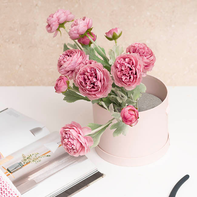 Dry Strass Floral Foam IDEAL Cake Cylinder Medium (17Dx9cmH)