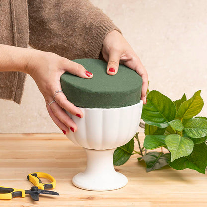 Strass Floral Foam IDEAL Cake Cylinder Medium (17Dx9cmH)