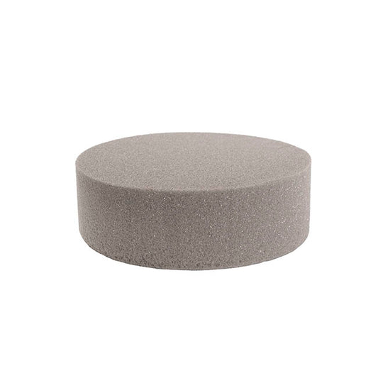 Dry Strass Floral Foam IDEAL Cake Cylinder (17Dx7.5cmH)