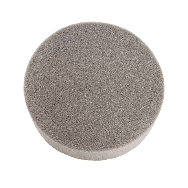 Dry Strass Floral Foam IDEAL Cake Cylinder (17Dx7.5cmH)