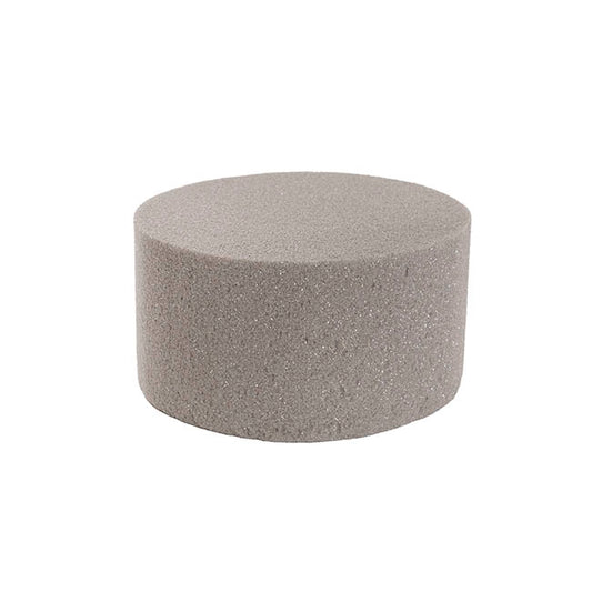 Dry Strass Floral Foam IDEAL Cake Cylinder Large (19Dx9cmH)