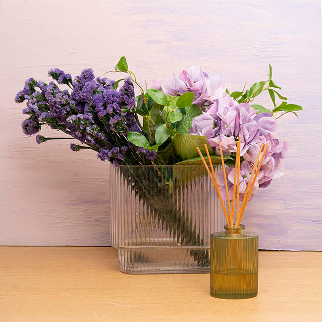 Preserved Dried Statice Sinuata Purple 120g (65cmH)