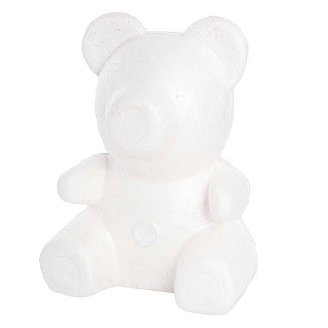 Polystyrene White Bear (21x32cmH)