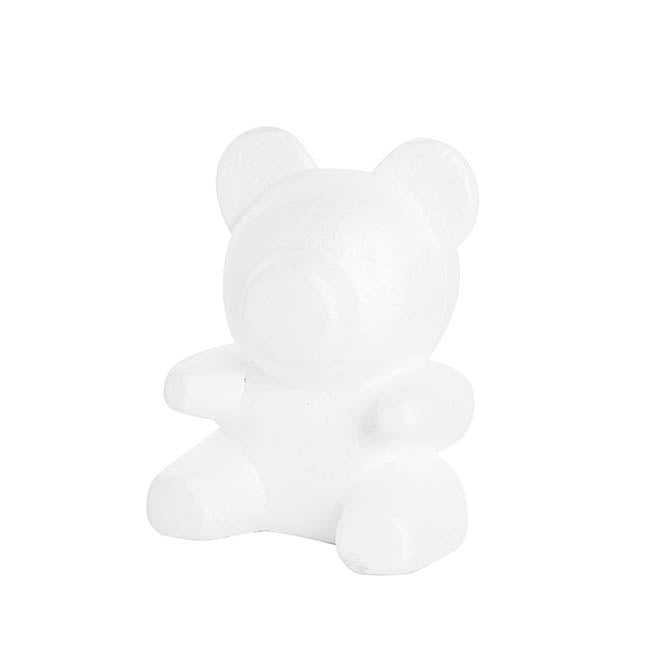 Polystyrene White Bear (17x24cmH)