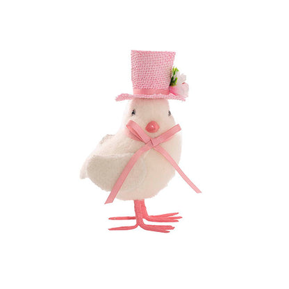 White Chicks w Hat Pack 2 Pink (25x10x20cm)