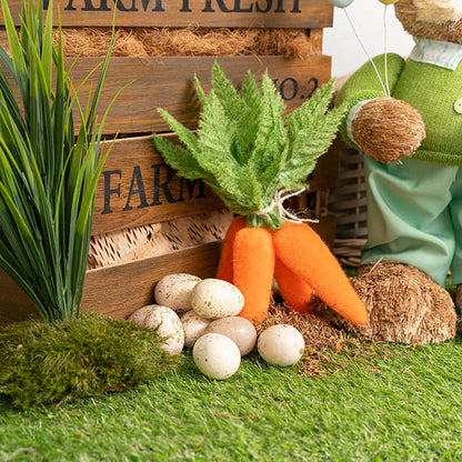 Gold Speckled Easter Eggs Pack 12 Brown & Nude (5cmD)