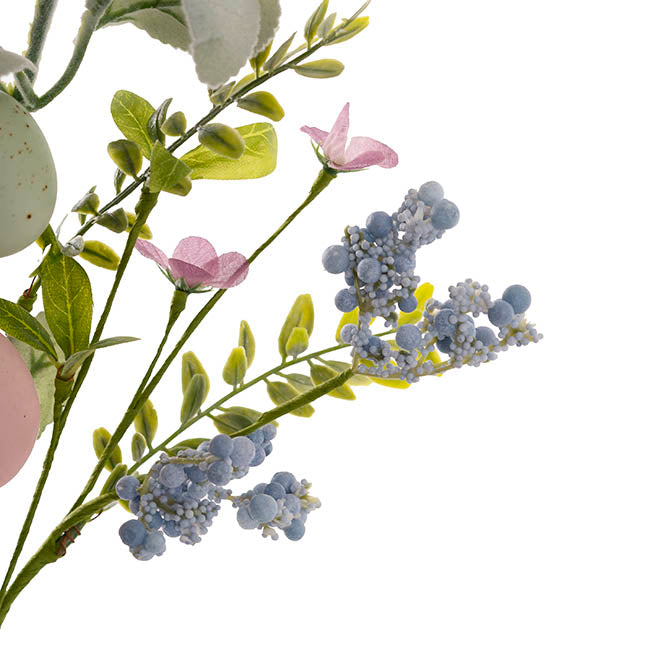 Easter Egg Lamb's Ear Leaf Spray Green (70cmH)