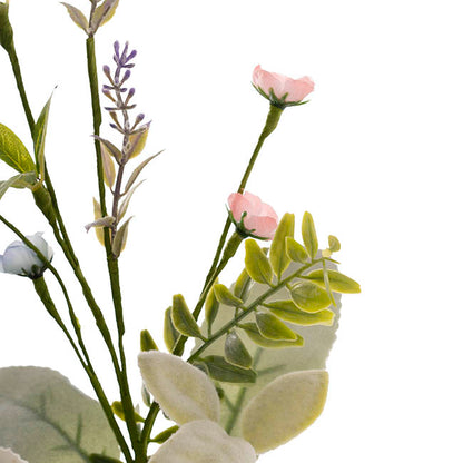 Easter Egg Lamb's Ear Leaf Spray Green (70cmH)