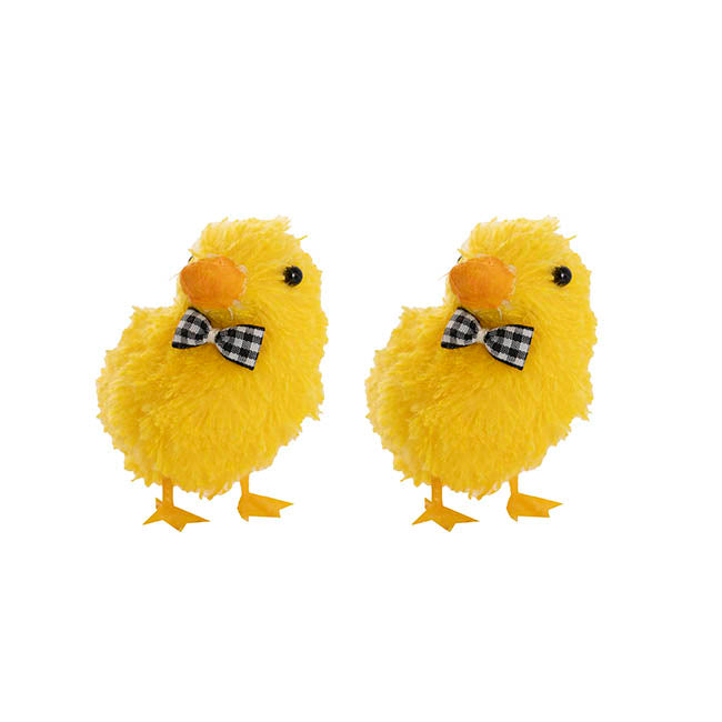Decorative Ducks Pack 2 Yellow (6x8x6.5cmH)