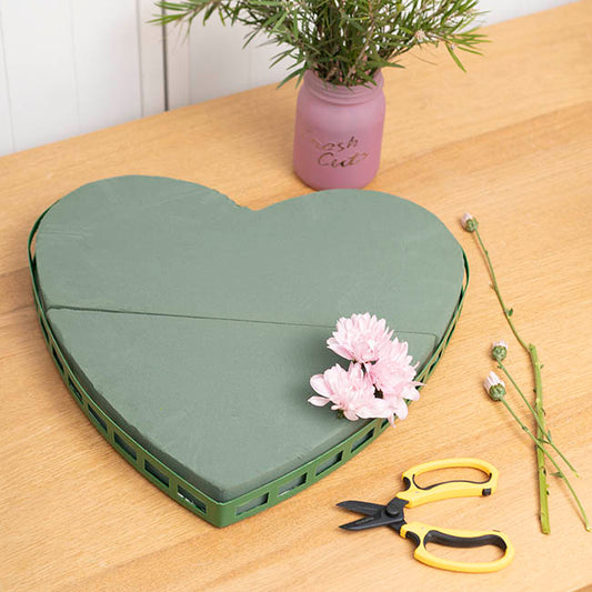 Strass Solid Heart Extra Large with Suction cup  (48cm)