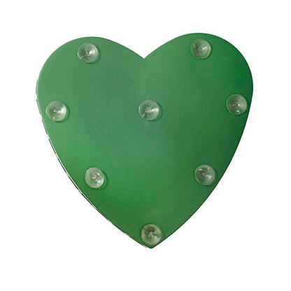 Strass Solid Heart Extra Large with Suction cup  (48cm)