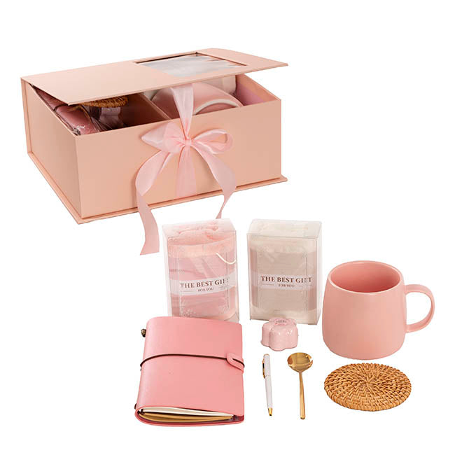 Mother's Day 8 Piece Gift Set Pink (25x21x11cm)