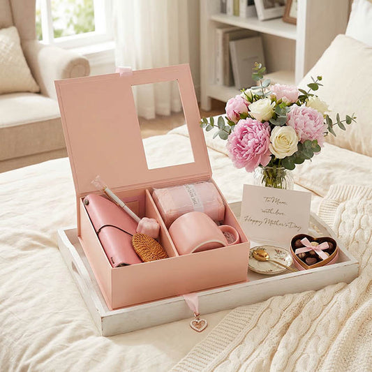 Mother's Day 8 Piece Gift Set Pink (25x21x11cm)